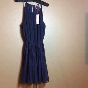 Navy Blue Elle Dress - NWT - Sz Large